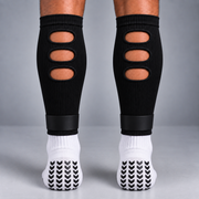 Ventus bundle in Black with Aero sleeves, back view showing the calf vents