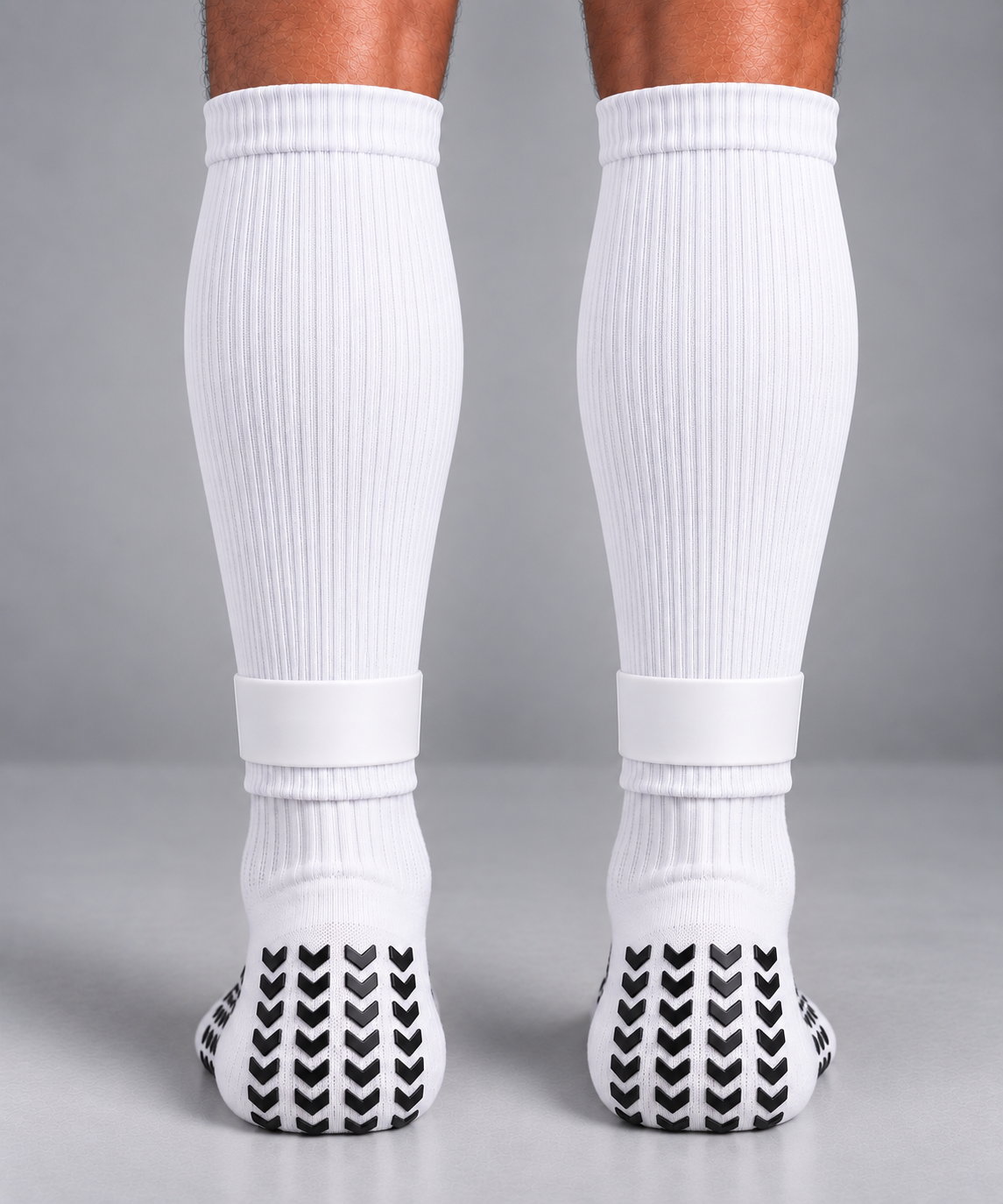 Baller Bundle in White with Core sleeves, back view