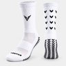 Pro-Grip Socks in White, 3D view showing the Ventus V and silicone grip sole