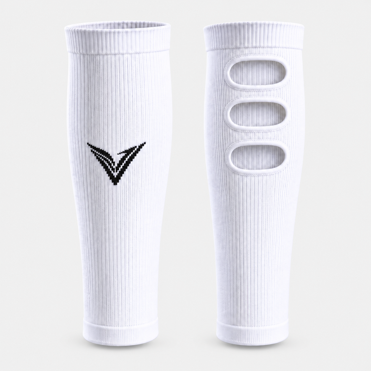 White Pro-Cut Sleeves, Aero style with three rear calf vents, 3D view