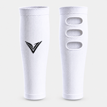 White Pro-Cut Sleeves, Aero style with three rear calf vents, 3D view