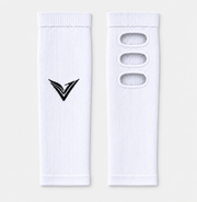 White Pro-Cut Sleeves, Aero style, flat lay