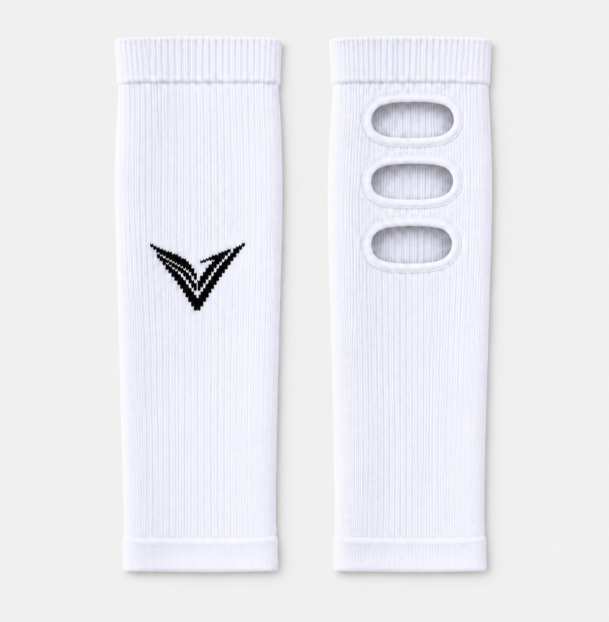 White Pro-Cut Sleeves, Aero style, flat lay