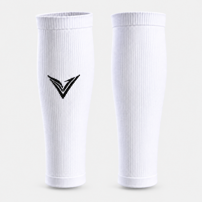 White Pro-Cut Sleeves, Core style with no calf openings, 3D view