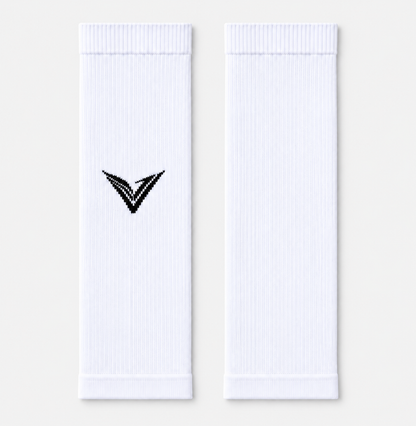 White Pro-Cut Sleeves, Core style, flat lay