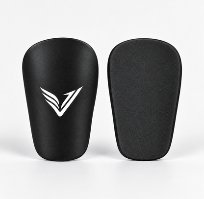 Stealth Guards shown from the front and back, 5cm x 8cm